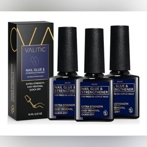 !it jeans Nail Glue & Strengthener - Black and Blue